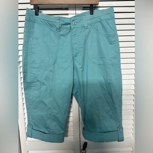 Riders by Lee Teal Capris size 16 M